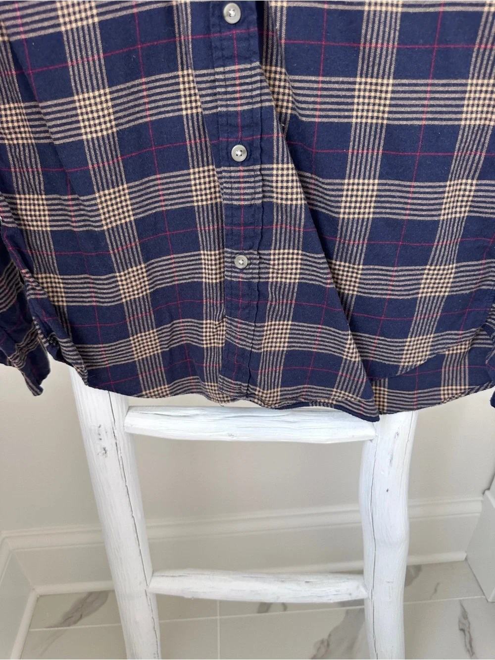 J. Crew lightweight plaid